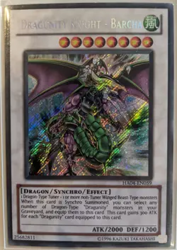 YuGiOh Dragunity Knight - Barcha Secret Rare HA04-EN059 - Image 1