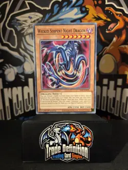 Yugioh ALIN-EN031 - Wicked Serpent Night Dragon - Common - Image 1