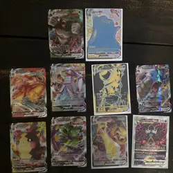 (LOT OF 10) POKEMON VMAX 2020-2022 NINTENDO 🔥 - Ultra Rare - Holo - Image 1