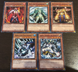 Yu-Gi-Oh! Monarchen Set Mobius Zaborg Thestalos Raiza Grandmarg Common S34 - Image 1