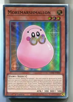 Yu-Gi-Oh! Moremarshmallon Super Rare englisch LEDE-EN005 Mehrmarshmallon - Image 1