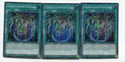Yu-Gi-Oh! Cyberfinsternis Einschlag Super Rare Playset (3 Stuck) Set 332 - Image 1