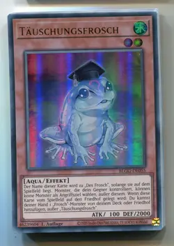 Yu-Gi-Oh! Tauschungsfrosch Ultra Rare BLGG-DE055 - Image 1