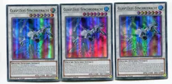 Yu-Gi-Oh! Glasflugel Synchrodrache Ultra Rare Playset (3 Stuck) Set 22 - Image 1