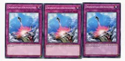 Yu-Gi-Oh! Zwangsevakuierungsgerat Common Playset (3 Stuck) Set 94 - Image 1