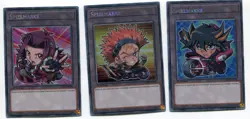 Yu-Gi-Oh! Spielmarke Secret Rare L5DD Alle 3 Stuck! Set 13 - Image 1