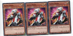 Yu-Gi-Oh! Kaiba Mann Common Playset (3 Stuck) Set 50 - Image 1