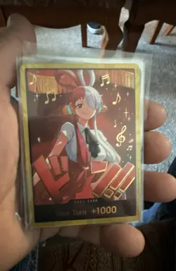 DON!! Card (Uta) (Gold) Extra Booster: One Piece Heroines Edition Foil - Image 1