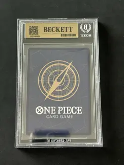 2026 ONE PIECE THE AZURE SEA'S SEVEN ALTERNATE ART #009 TRAFALGAR LAW BGS 10 - Image 2
