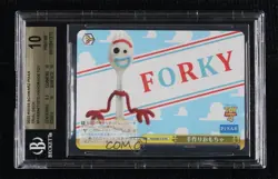 2022 Weiss Schwarz CCG: Pixar Japanese Trial Deck Forky BGS 10 PRISTINE - Image 1