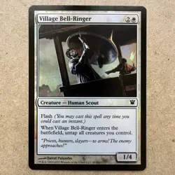 Village Bell-Ringer FOIL Innistrad PLD White Common CARD - Image 1