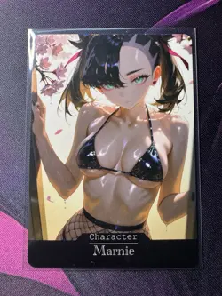 Marnie Pokemon ACG Goddess Story Waifu Anime Custom Card - Image 1