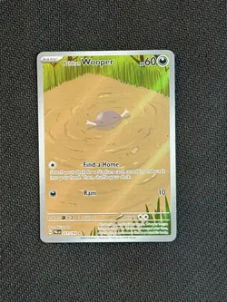 Paldean Wooper 221/193 Sv02: Paldea Evolved Full Art IR Pokemon Card - READ - Image 1