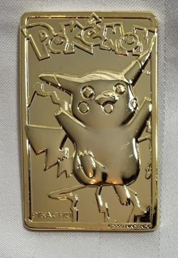 1999 Pokemon Special Edition 23 Karat Gold-Plated Trading Card #25 Pikachu w/COA - Image 4