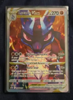 Lucario VSTAR Swsh291 Swsh: Sword & Shield Promo Card Holo Crown Zenith - Image 1