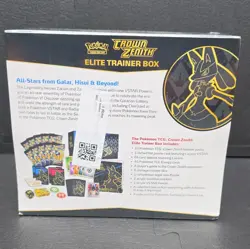 Pokemon Pokemon TCG Crown Zenith Elite Trainer Box English 65 Cards 1 Box - Image 2