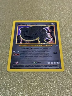SHINING STEELIX - Neo Revelation, Holo Rare, Vintage, LP, 112/105 (Pokemon TCG) - Image 3