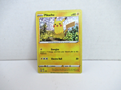 Pokemon TCG Pikachu - 7/15 McDonald's Promos 2022 Promo 007/015 Holo Confetti - Image 1