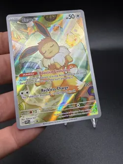 Eevee 173 Black Star Promo Prismatic Evolutions Pokemon TCG NM/M GW3 - Image 2