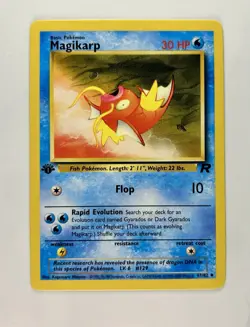 Magikarp 2000 Pokemon Team Rocket 1st Edition Uncommon #47/82 * Near Mint - Image 1