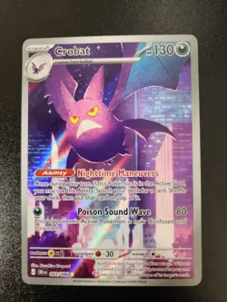 Pokemon TCG: Crobat (Illustration Rare) - 93/86 - ME: Chaos Rising - Image 1