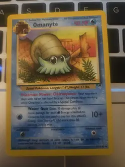 Omanyte 57/110 Uncommon Legendary Collection Pokemon Lightly Played (R - Image 1