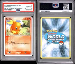 Pokemon Torchic Ruby & Sapphire World Champs Deck 74/109 POP 8 - Image 3