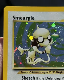 Pokemon Neo Discovery Smeargle TCG 11/75 Holo Unlimited Rare - Image 3