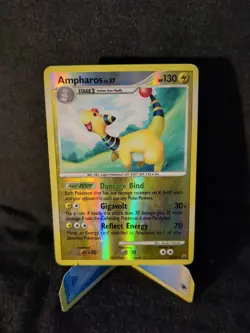 Ampharos 1/127 Diamond & Pearl Platinum Reverse Holo Rare Pokemon TCG - Image 1