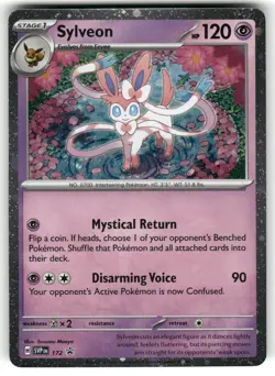 Sylveon (Cosmos Holo) 172 Holo Promo Scarlet & Violet Promo Pokemon NM - Image 1