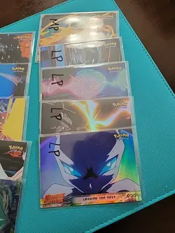 NM/LP/MP - RAINBOW Foil LOT of X10 - Topps Pokemon Mewtwo Strikes Back - Custom - Image 2