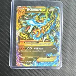 Nintendo Pokemon TCG M Charizard EX 108/106 Flashfire Mega EX Ultra Rare Holo - Image 1