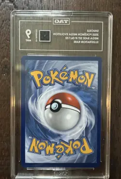 2025 Pokemon Shuckle #136 Mega Evolutions Illustration Rare Gem Mint TAG 9 - Image 2