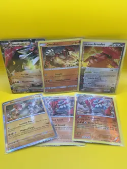 🔥Groudon EX XY42 XY Holo Pokemon TCG ~ Groudon 9/95 Groudon Lot 6🔥 - Image 1