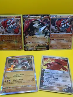🔥Groudon EX XY42 XY Holo Pokemon TCG ~ Groudon 9/95 Groudon Lot 6🔥 - Image 2