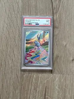 2023 POKEMON PAL EN-PALDEA EVOLVED ILLUSTRATION RARE #208 FRIGIBAX PSA 9 - Image 1