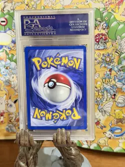2000 Pokemon Gym Challenge 1st Edition #11 Lt. Surge's Pikachu PSA 9 MINT - Image 4