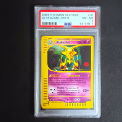 2003 Alakazam H1/H32 Holo Skyridge - Pokemon TCG English PSA 8 NM-MT 🌀 SWIRL - Image 1
