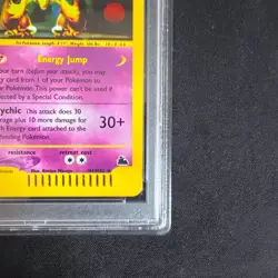 2003 Alakazam H1/H32 Holo Skyridge - Pokemon TCG English PSA 8 NM-MT 🌀 SWIRL - Image 3