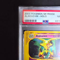 2003 Alakazam H1/H32 Holo Skyridge - Pokemon TCG English PSA 8 NM-MT 🌀 SWIRL - Image 5