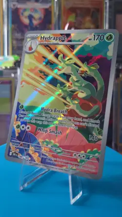 Pokemon TCG Hydrapple 188/182 Illustration Rare Holo Sv10 Stage 2 170 HP - Image 1
