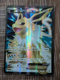 Pokemon Alternate Art Promos Jolteon EX Full Art Promo #28A/83 Mint - Image 1