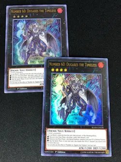 YUGIOH NUMBER 60: DUGARES THE TIMELESS BLHR-EN028 1ST ULTRA X2(NM) - Image 1