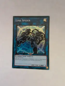 Yugioh Link Spider YS17-EN043 Super Rare 1st Ed NM - Image 1