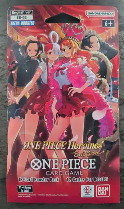 One Piece EB- 03 Heroine Edition Sleeved Pack English - Image 1