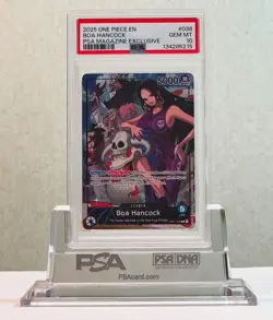 PSA 10 Boa Hancock #038 One Piece Promo 2025 PSA Magazine Exclusive - Image 3