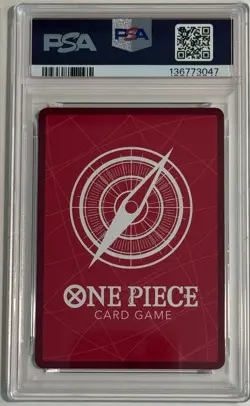 PSA 10 One Piece Shanks PSA Magazine Exclusive OP09 001 Gem Mint - Image 3