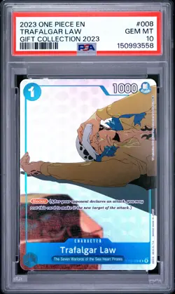 2023 ONE PIECE - TRAFALGAR LAW - GIFT COLLECTION 2023 #008 PSA 10 - Image 1