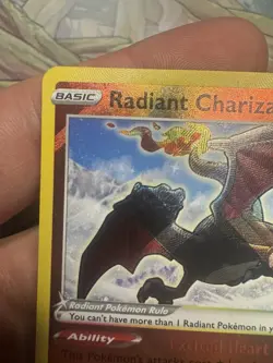 Radiant Charizard 020/159 Crown Zenith Holo Pokemon TCG M/NM - Image 2