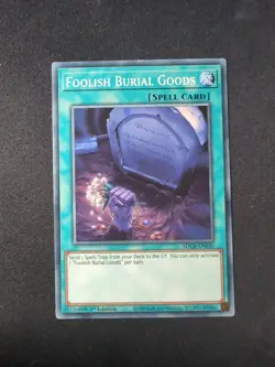 Yu-Gi-Oh - Foolish Burial Goods - Free P+P - Image 1